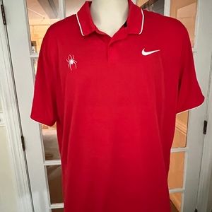 Nike Dri-Fit Richmond Spiders Short Sleeve Golf Polo Shirt Mens Size XXL